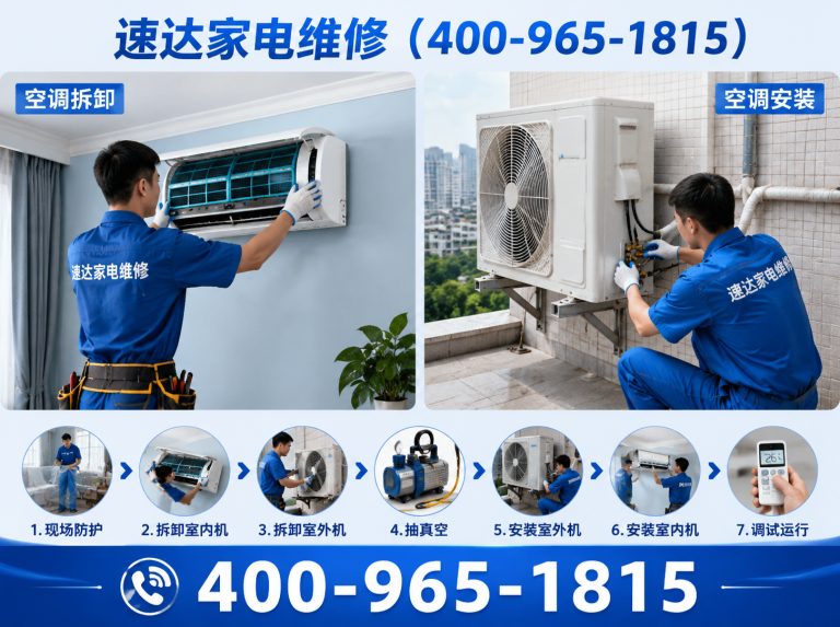 怀化中央空调维修展示图